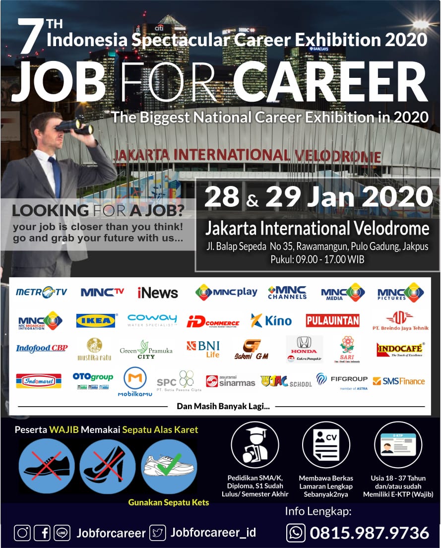 Job For Spectacular Career Exhibition 2020
