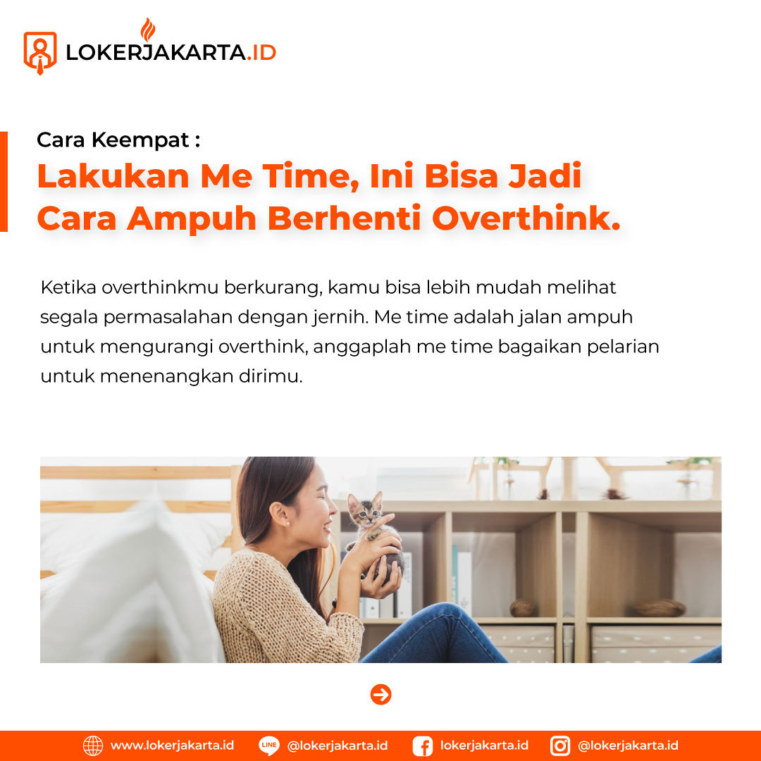 Belum Dapat Pekerjaan? Ini Cara Sederhana Untuk Berhenti Overthink!