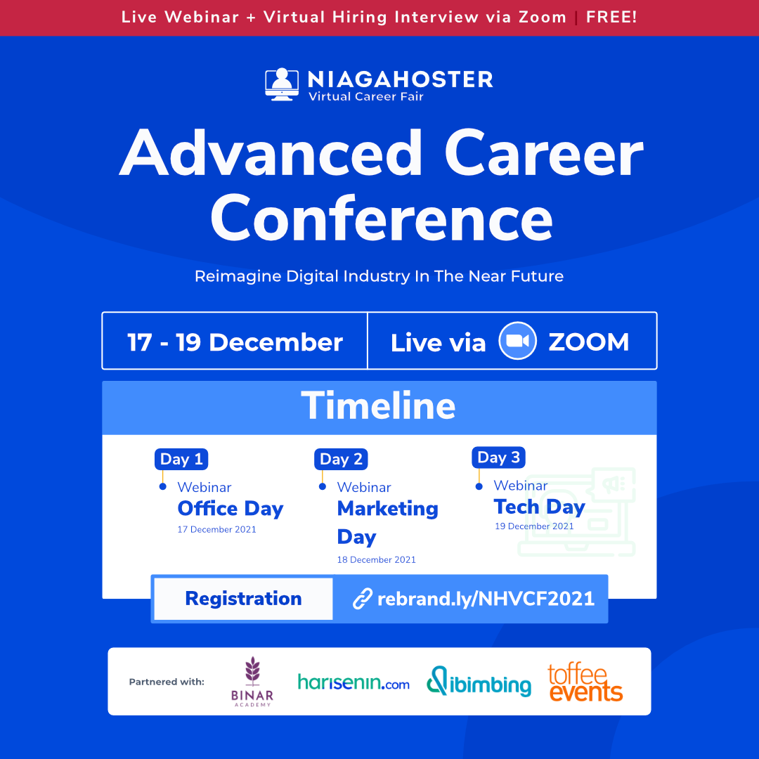 Niagahoster Virtual Career Fair 2021