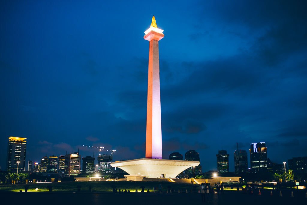 Monas Jakarta di Malam Hari