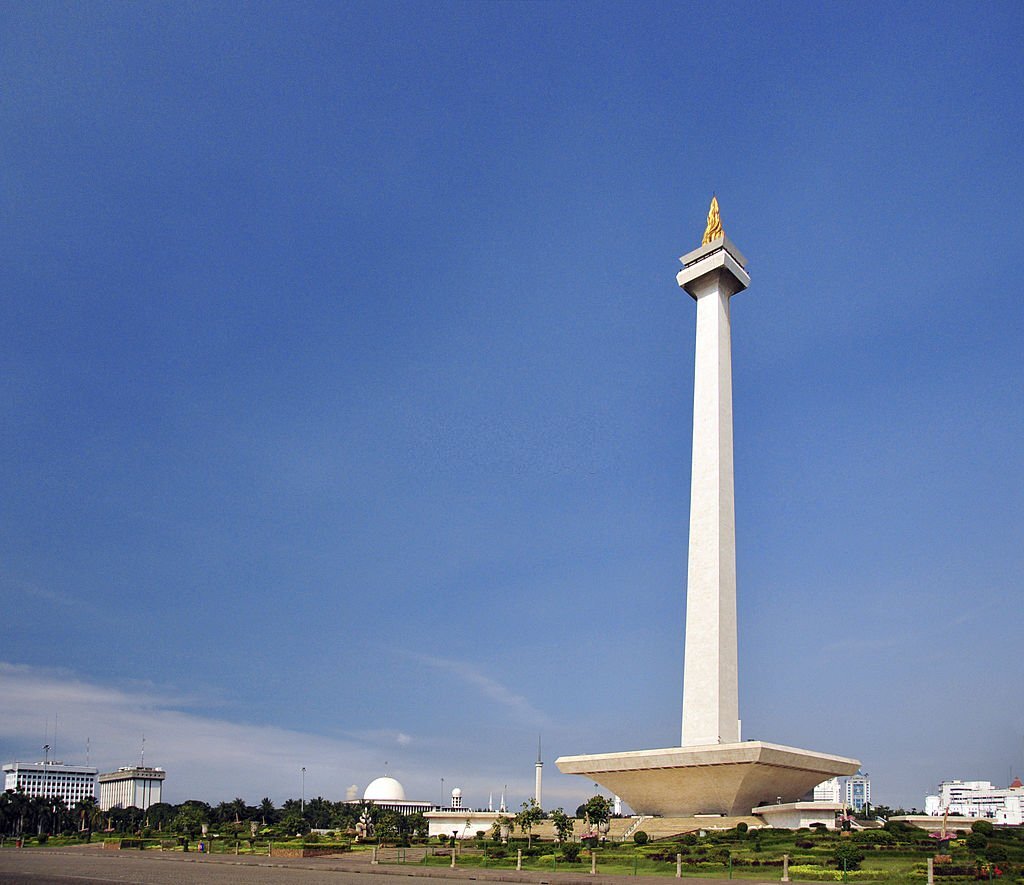 Monumes Nasional Atau Monas di Jakarta Indonesia