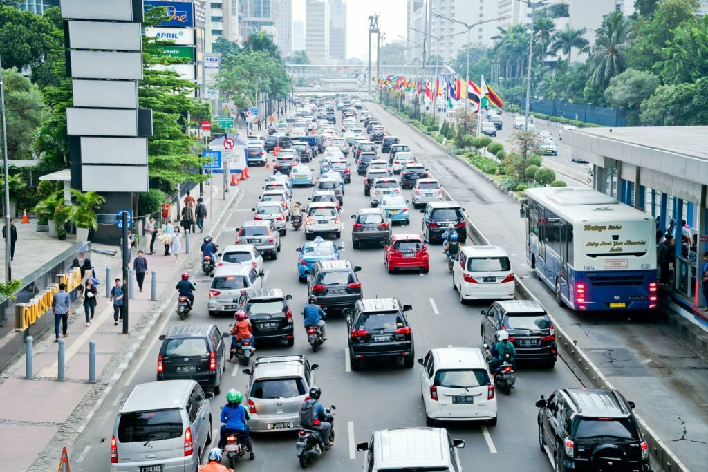 Kemacetan di Jakarta