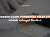 Jangan Salah! Pengertian Nikah Siri adalah sebagai Berikut